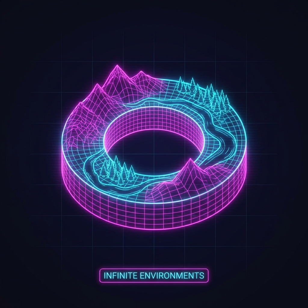 Infinite AI Environments